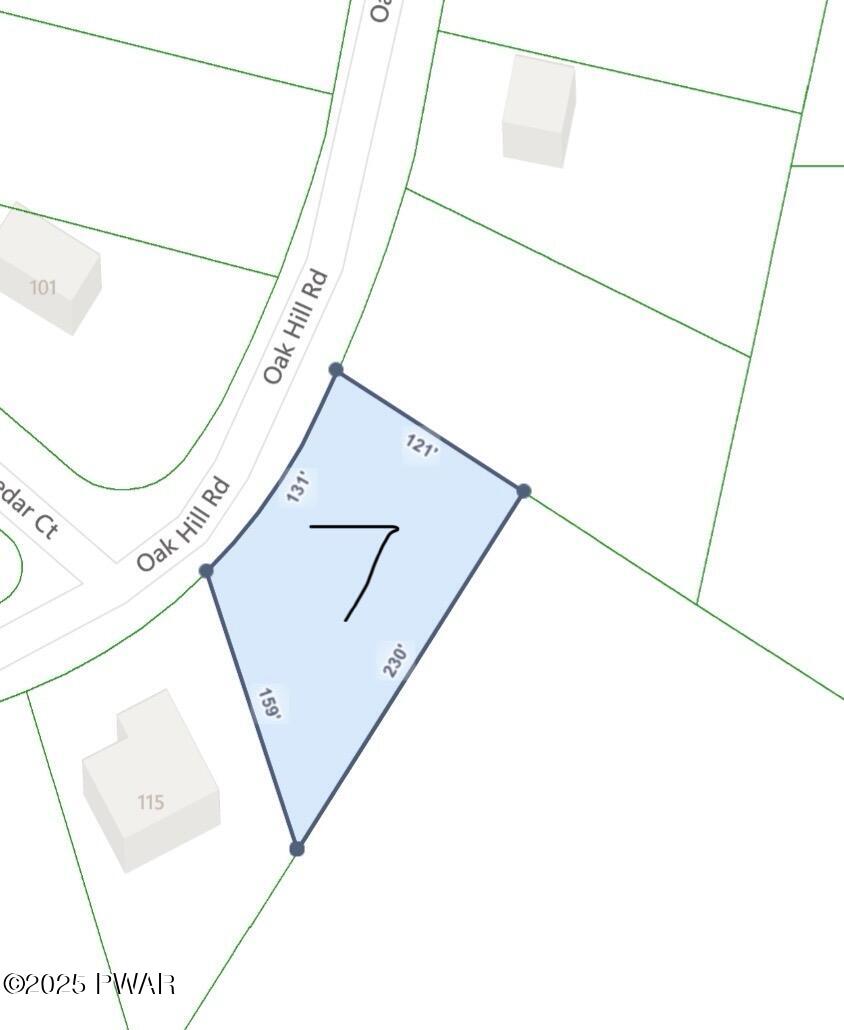 Lot 7 & 8 Oak Hill Road, Hawley, Pennsylvania image 2
