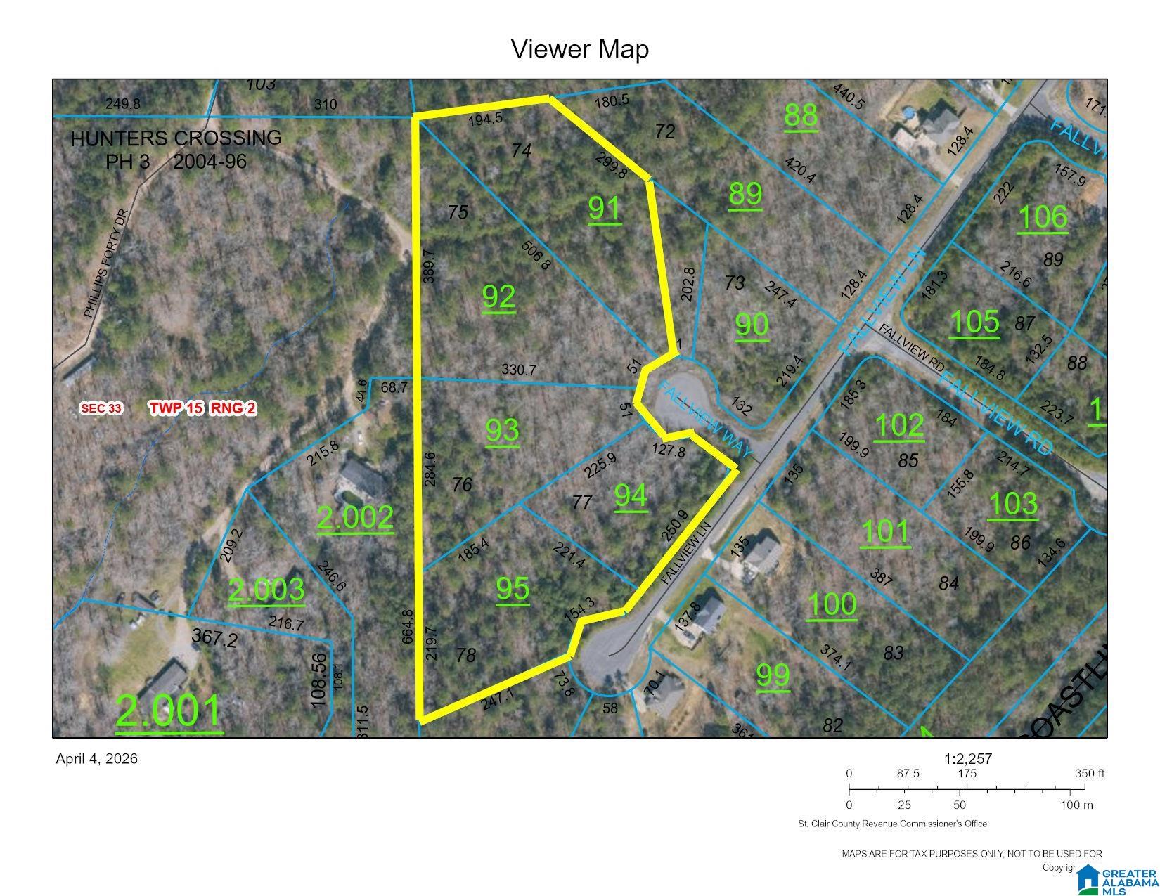 Photo 1 of 3 — 110 FALLVIEW WAY Tract 1 New Survey, ODENVILLE, AL 35120