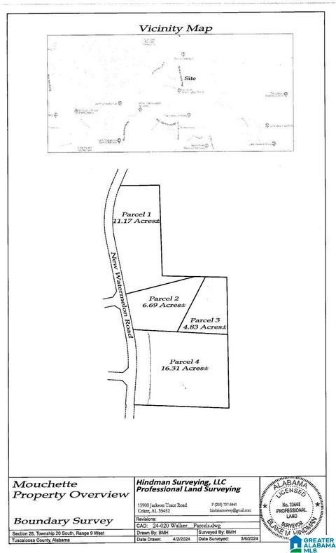 0 NEW WATERMELON ROAD 3 and 4 TUSCALOOSA AL 35406