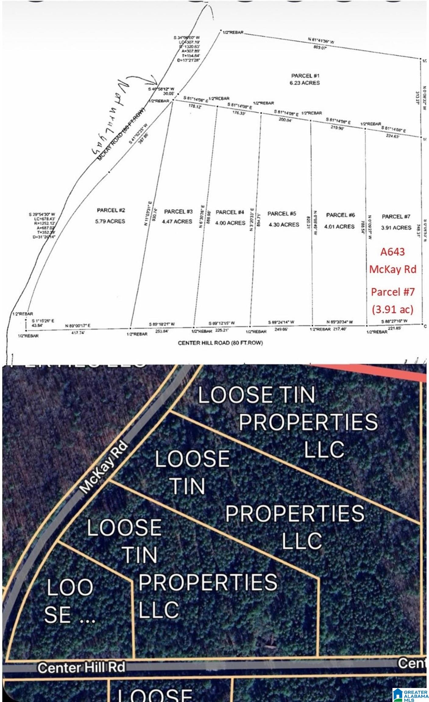 Parcel #7 CENTER HILL ROAD 3.91 acres