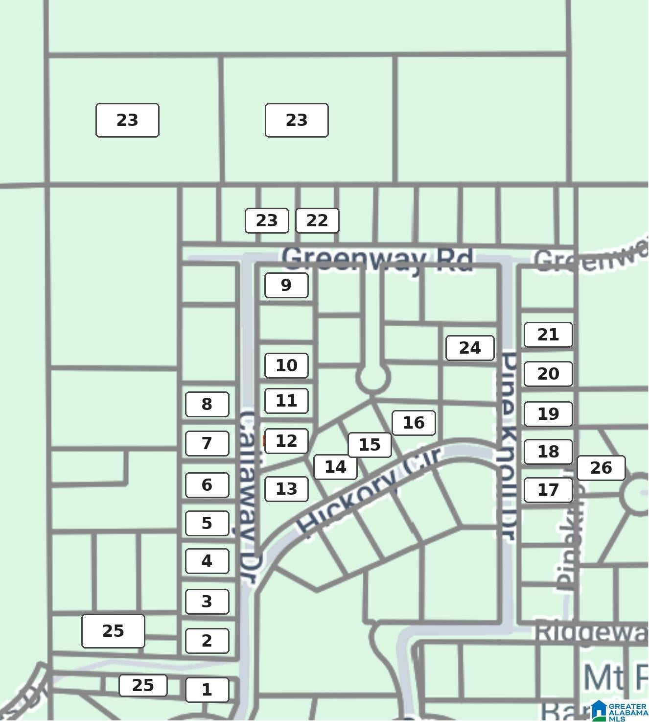 23 GREENWAY ROAD LOT 23