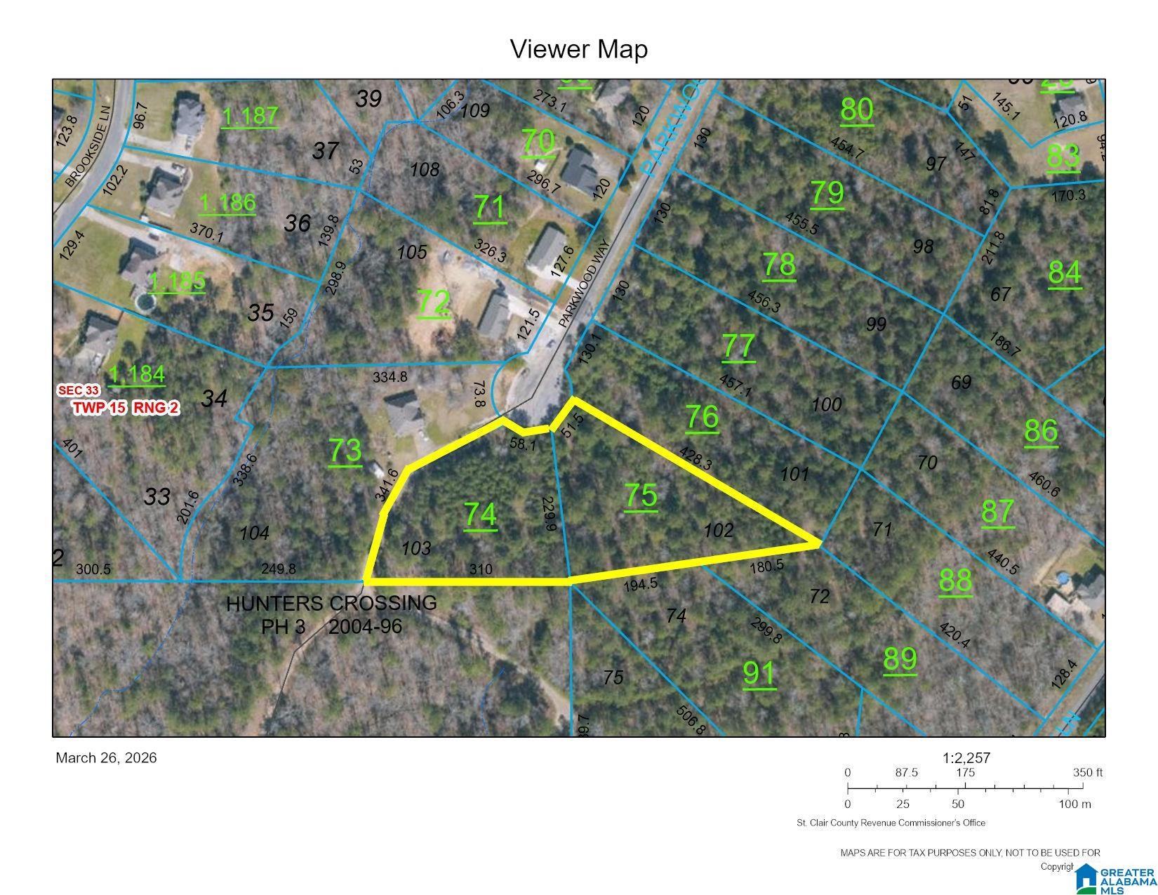 Photo 1 of 2 — 205 PARKWOOD WAY 103 & 102, ODENVILLE, AL 35120