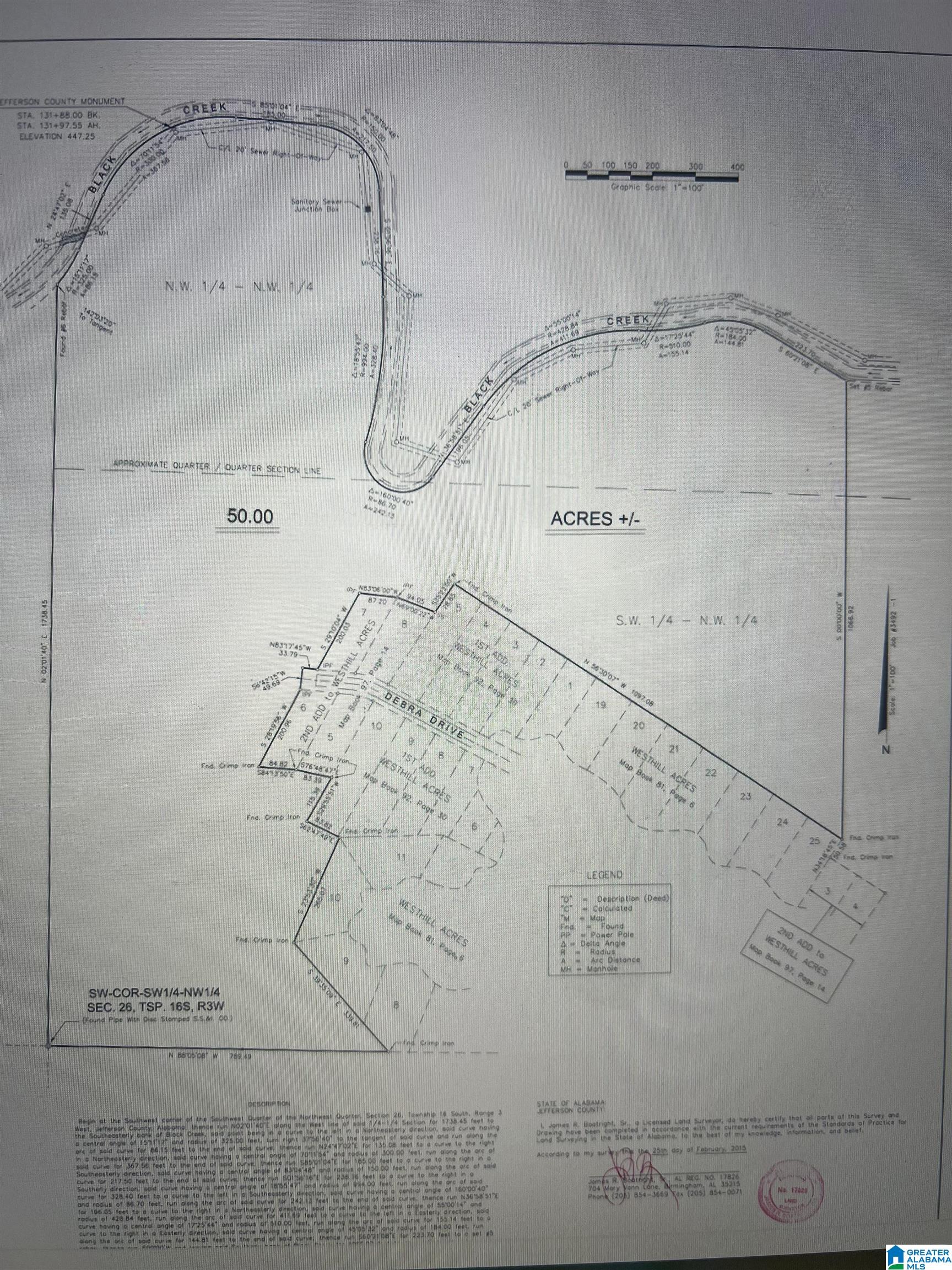 3040 DEBRA DRIVE 53 acres