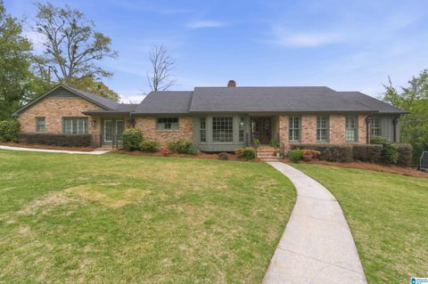 3601 CRESTBROOK ROAD MOUNTAIN BROOK AL 35223