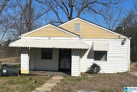 232 FLORA STREET SW BIRMINGHAM AL 35211