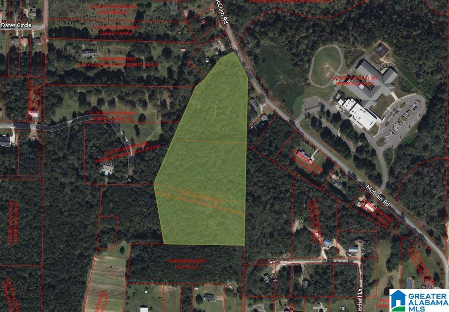 Photo 1 of 1 — 747 MCCLAIN ROAD 0, HUEYTOWN, AL 35023