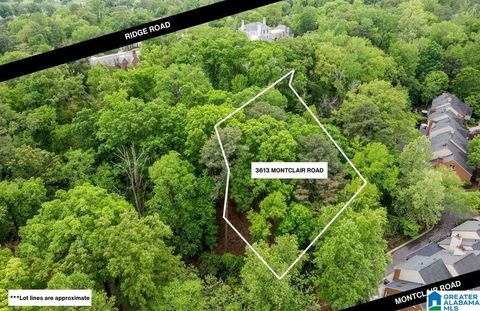 3613 MONTCLAIR ROAD 000 MOUNTAIN BROOK AL 35213