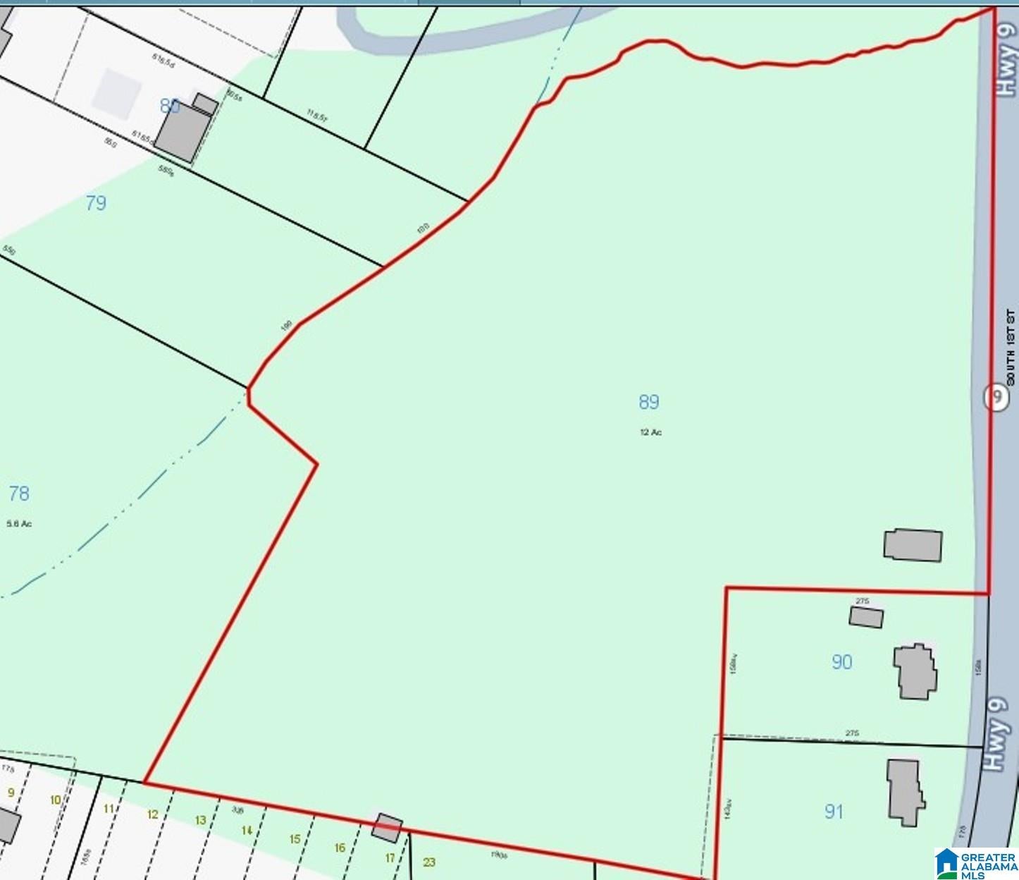HIGHWAY 9 S 12 acres