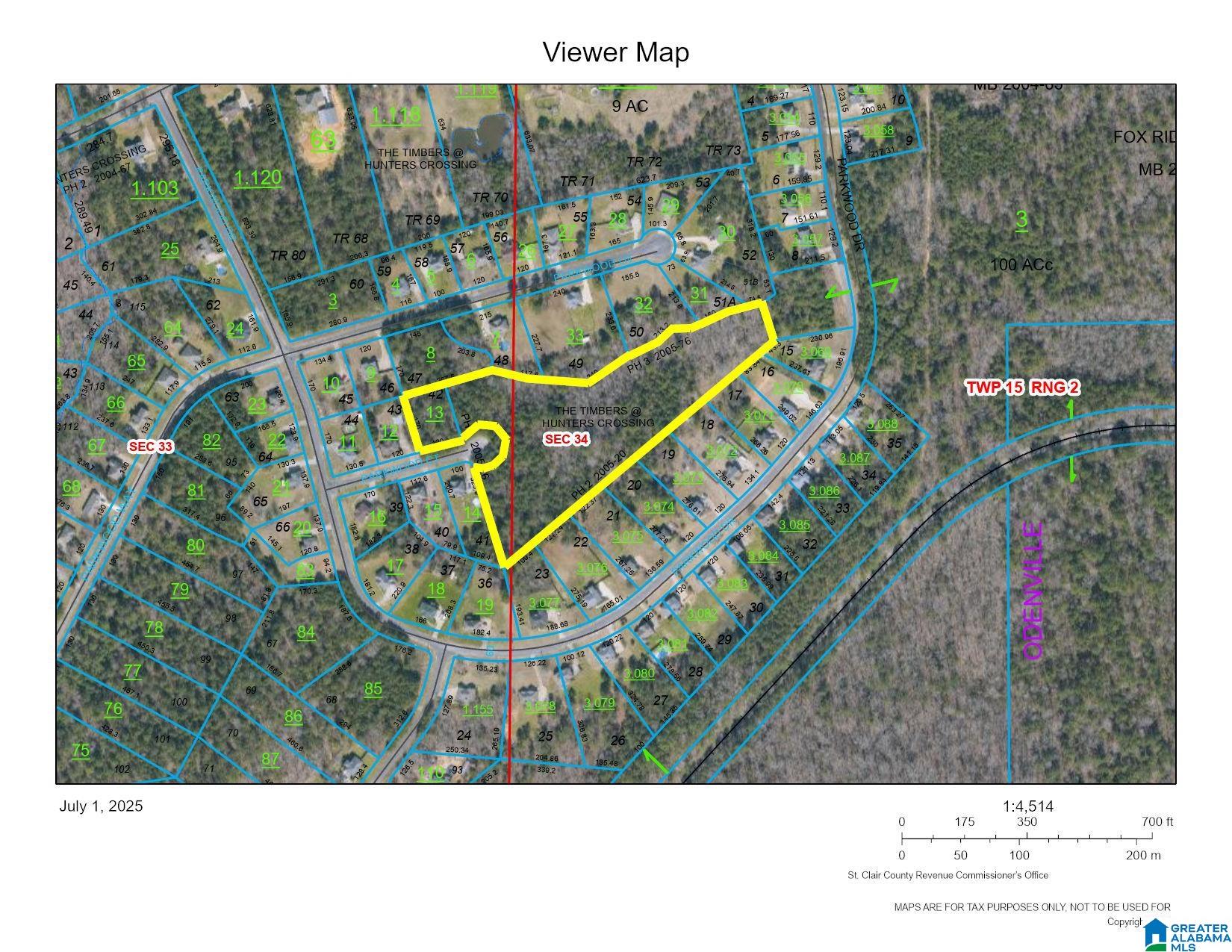 PARKWOOD COURT Lot 42 & 6.0 AC
