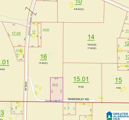 1.9 ACRES STARNES CHAPEL ROAD # 1.9 ACRES, BLOUNTSVILLE, AL 35031 - Image ba0ef30f4e6e255e62c6593e2b7e41de/2459904482