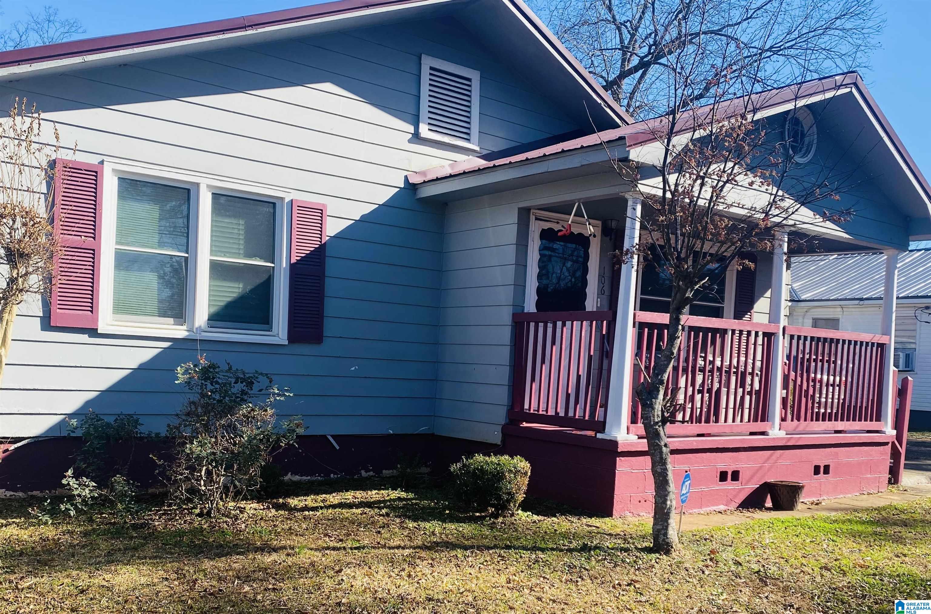 Photo 1 of 3 — 106 PATTON STREET, TALLADEGA, AL 35160