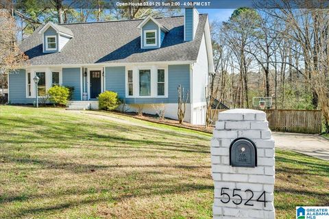 5524 HEATH ROW DRIVE BIRMINGHAM AL 35242