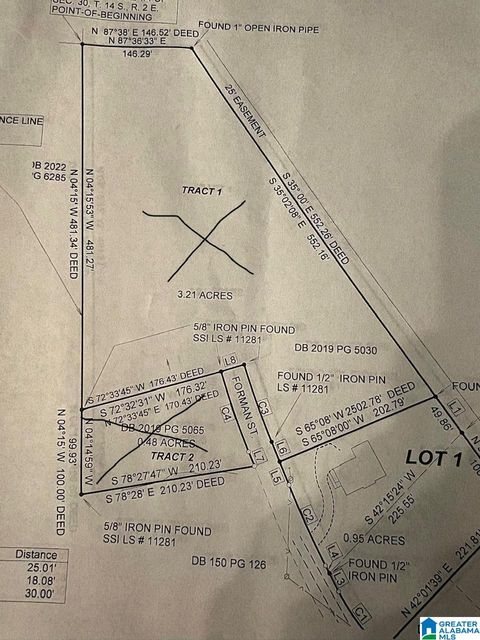 0 NORMAN STREET 0 SPRINGVILLE AL 35146