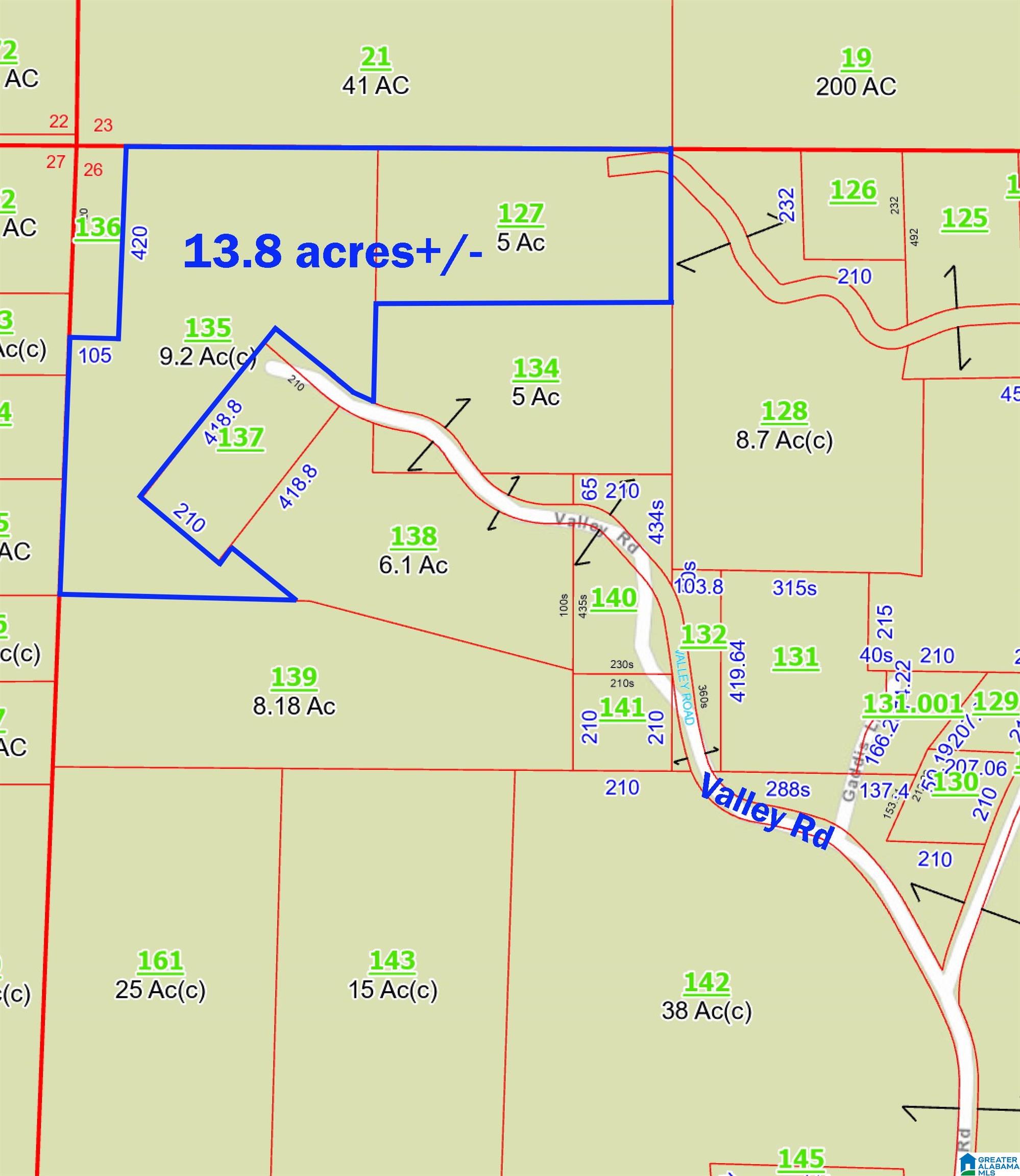 0 VALLEY ROAD acreage