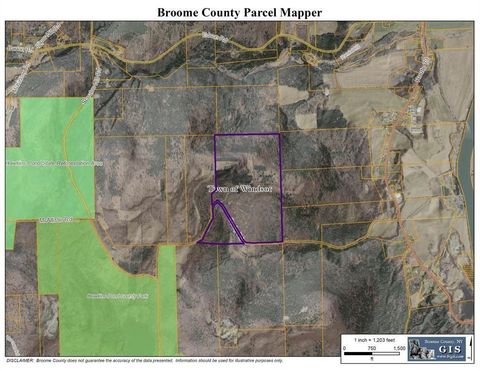 Vacant Land For Sale - 250 Saxby Road<br/> Windsor, NY 13865