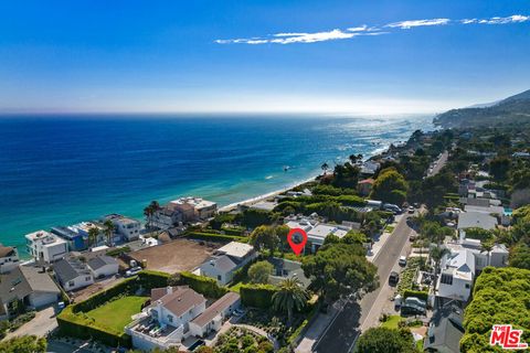 A home in Malibu