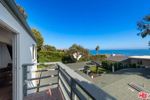 A home in Malibu