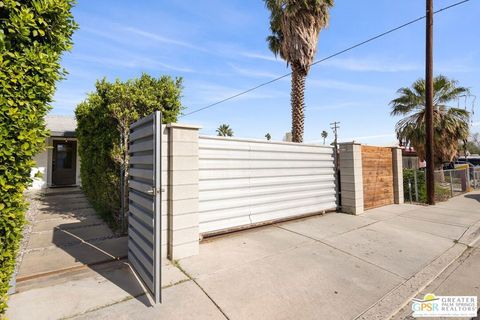 A home in Palm Springs