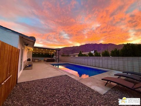 A home in Palm Springs