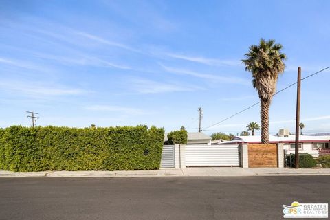 A home in Palm Springs