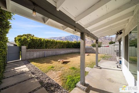 A home in Palm Springs