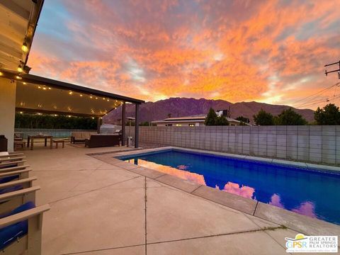 A home in Palm Springs