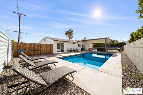 A home in Palm Springs