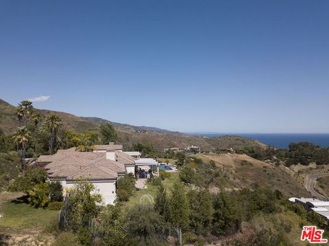 A home in Malibu