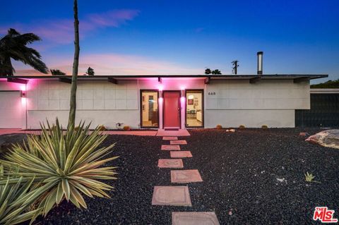 A home in Palm Springs