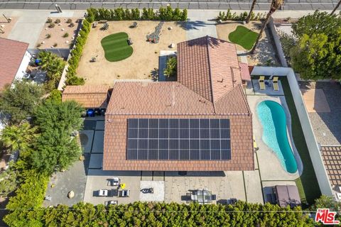 A home in Palm Springs