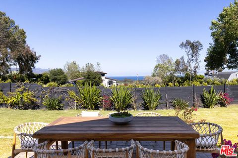 A home in Malibu