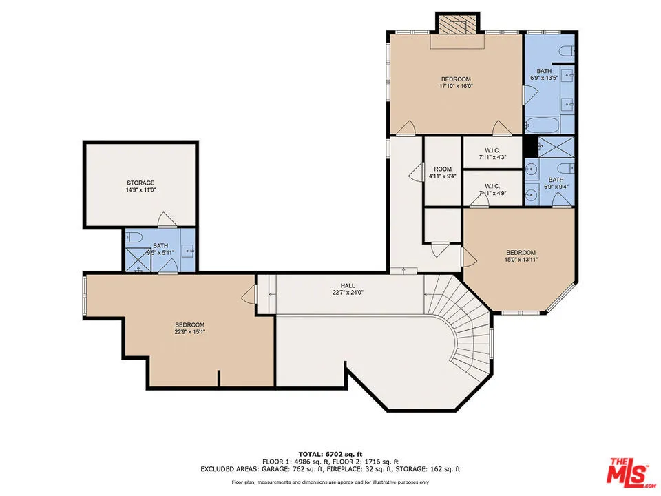 Woodland Hills, California 91364, United States, 4 Bedrooms Bedrooms, ,7 BathroomsBathrooms,Residential,Active,17146