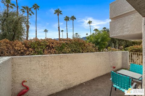 A home in Palm Springs