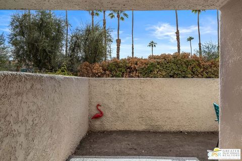 A home in Palm Springs