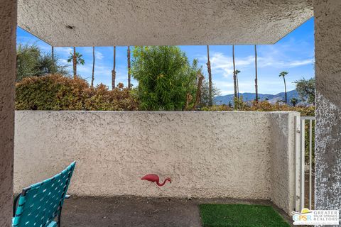 A home in Palm Springs