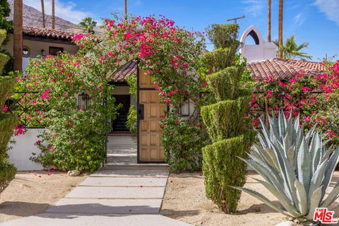 A home in Palm Springs