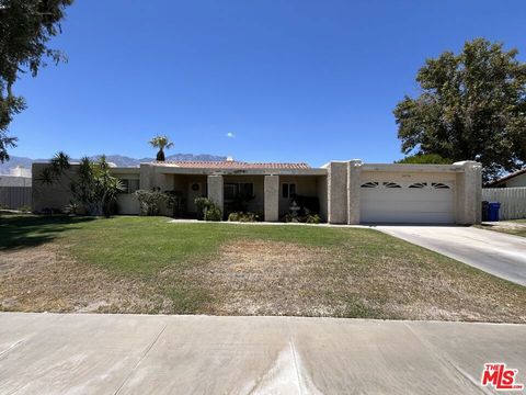 A home in Palm Springs