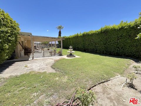 A home in Palm Springs