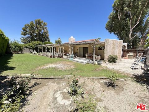 A home in Palm Springs