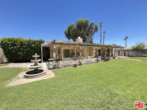 A home in Palm Springs