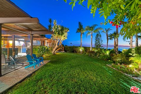 A home in Malibu