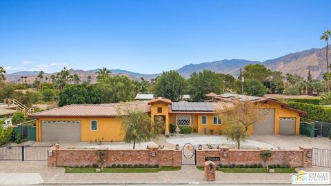 A home in Palm Springs