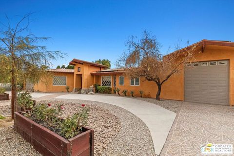 A home in Palm Springs