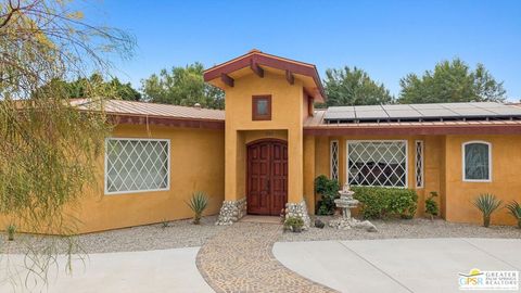 A home in Palm Springs