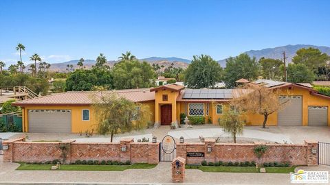 A home in Palm Springs