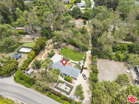 A home in Malibu