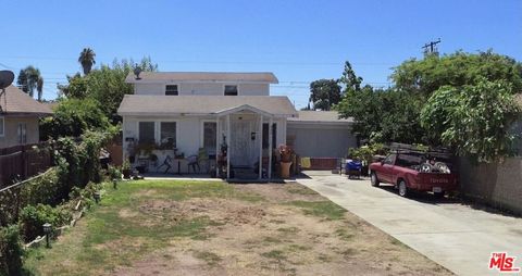 A home in Compton