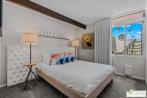 A home in Palm Springs