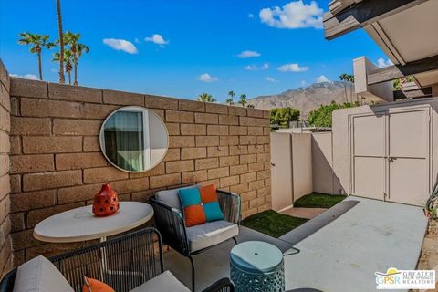 A home in Palm Springs