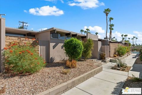 A home in Palm Springs